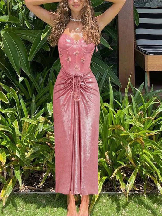 Butterfly Pleated Skirt