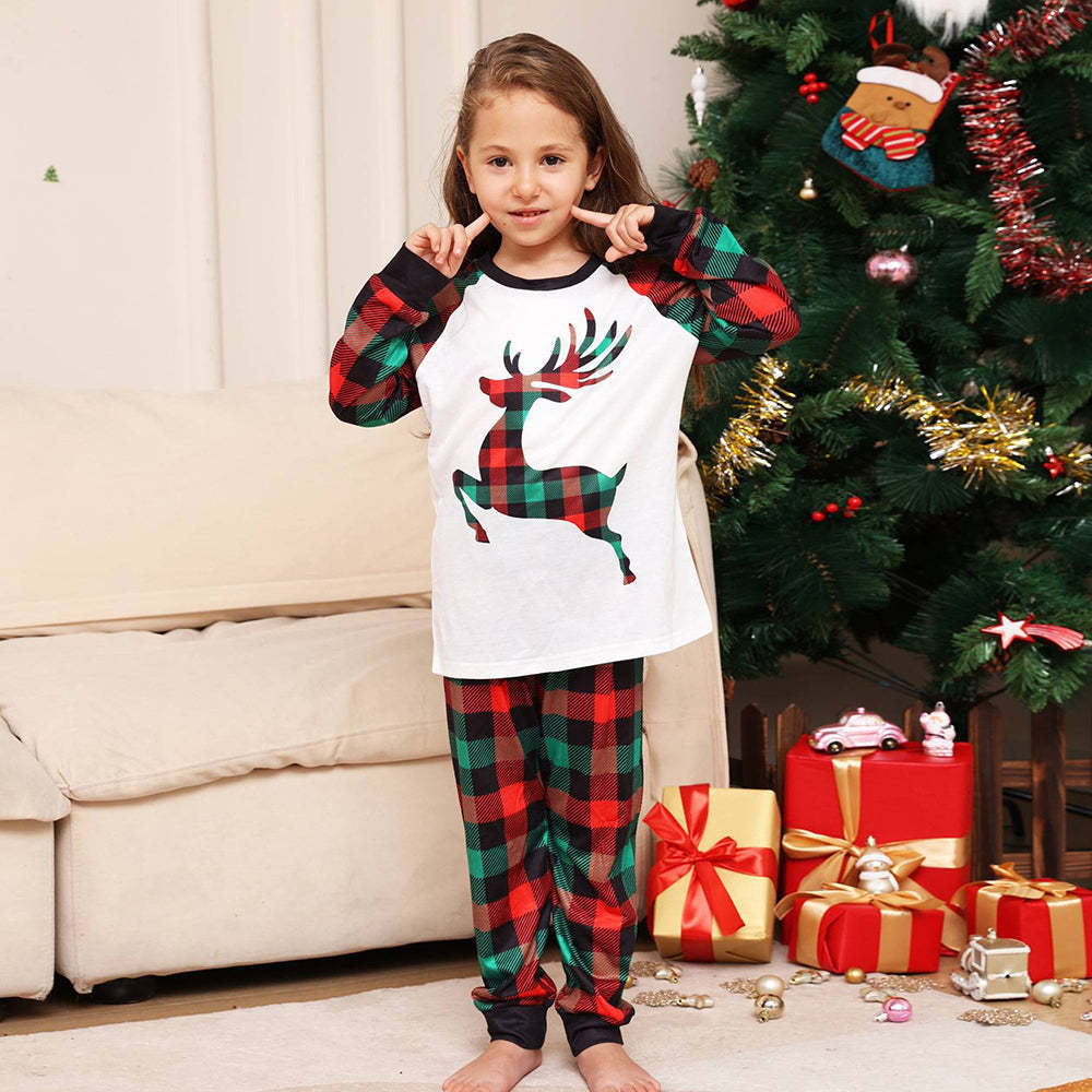 Christmas Plaid Matching Family Pajamas