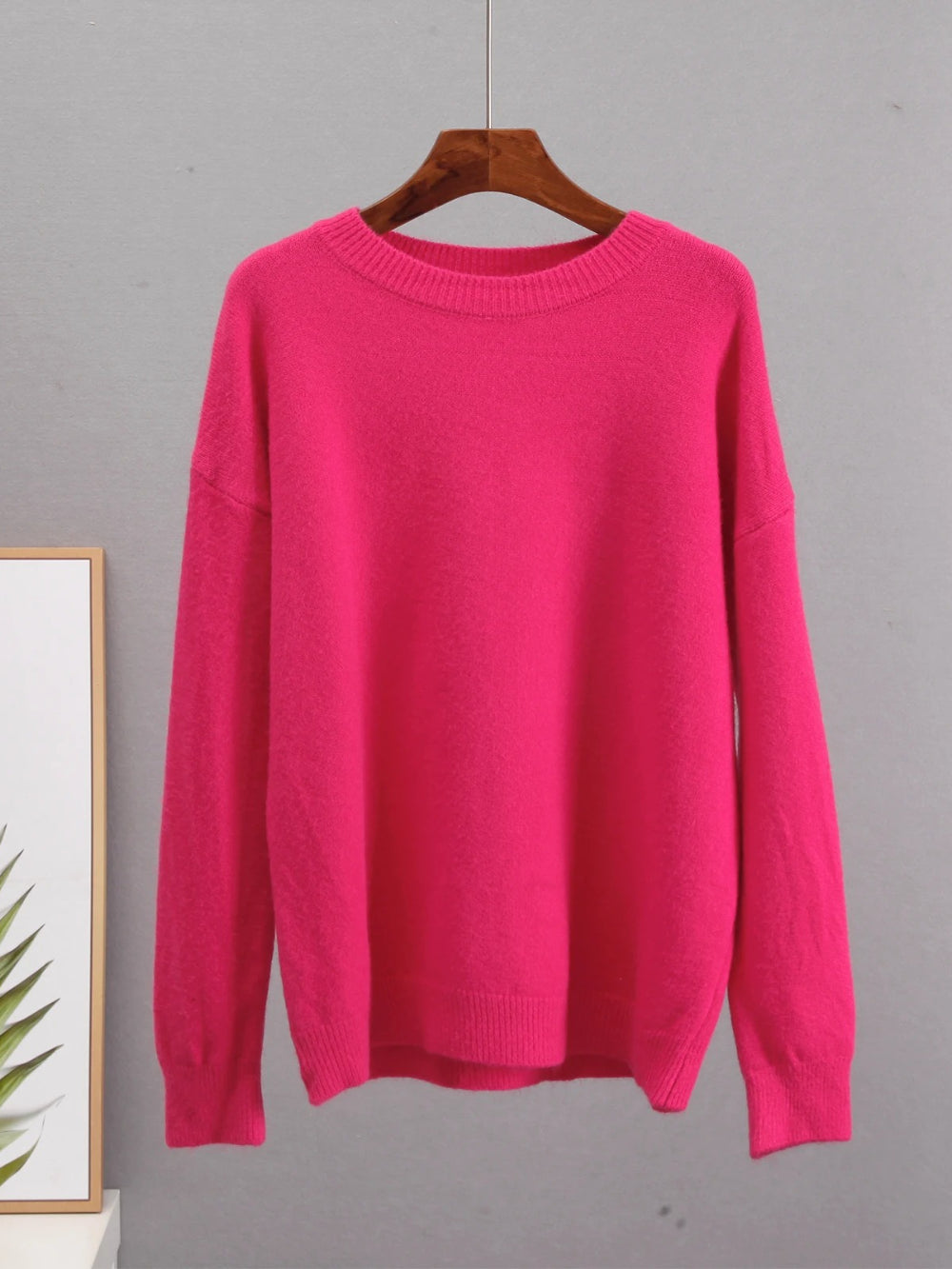 Hirsionsan Autumn Winter Cashmere Sweater