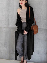 Thicken Knitted Long Cardigan
