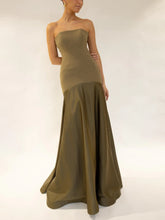 Strapless Sleeveless Fitted Solid Dress