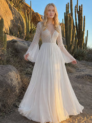 Lace Cutout Bell Sleeve Boho Dress