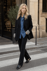 Loose Fit Long Sleeve Blazer