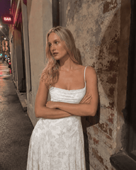 Chiffon Backless Spaghetti Strap Maxi Dress