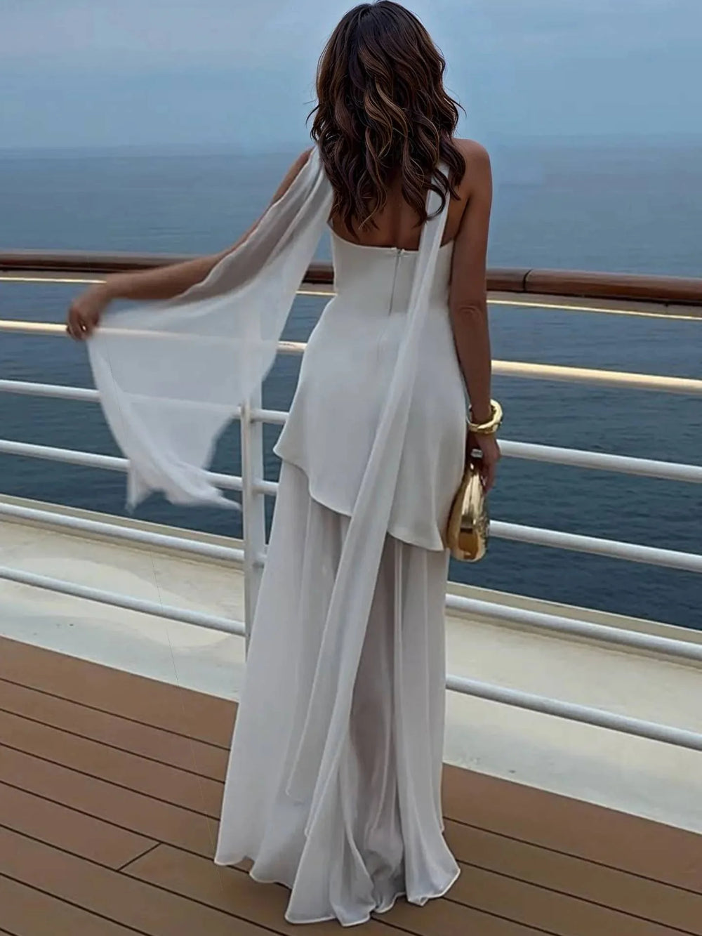 Strapless Off-Shoulder Sleeveless Dress