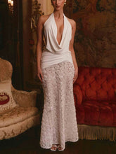 3D Floral Cami Maxi Dress