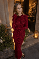 Sexy Leopard Print Party Maxi Dress