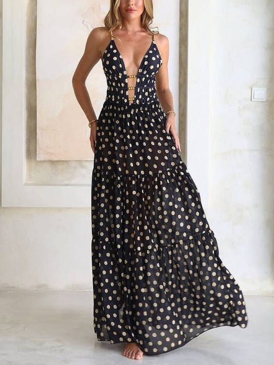 Swimsuit and Overskirt Set