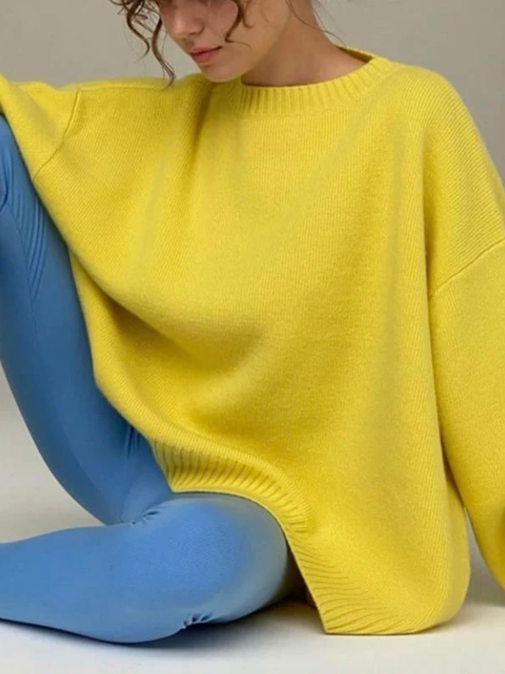 Hirsionsan Autumn Winter Cashmere Sweater