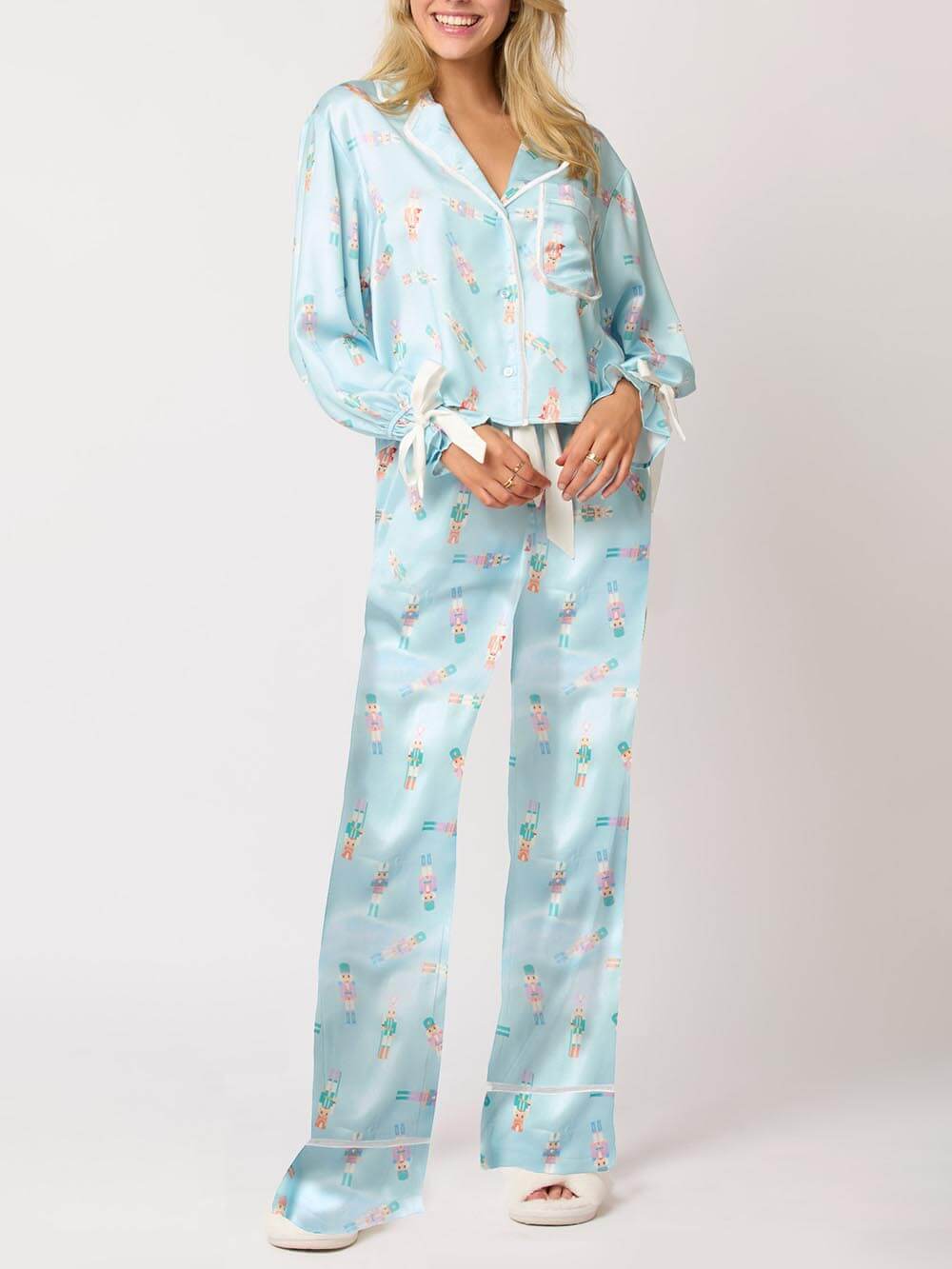 Christmas Print Loungewear Set