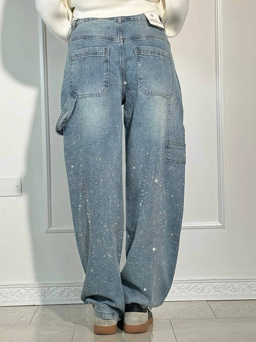 Balloon Fit Denim Jeans