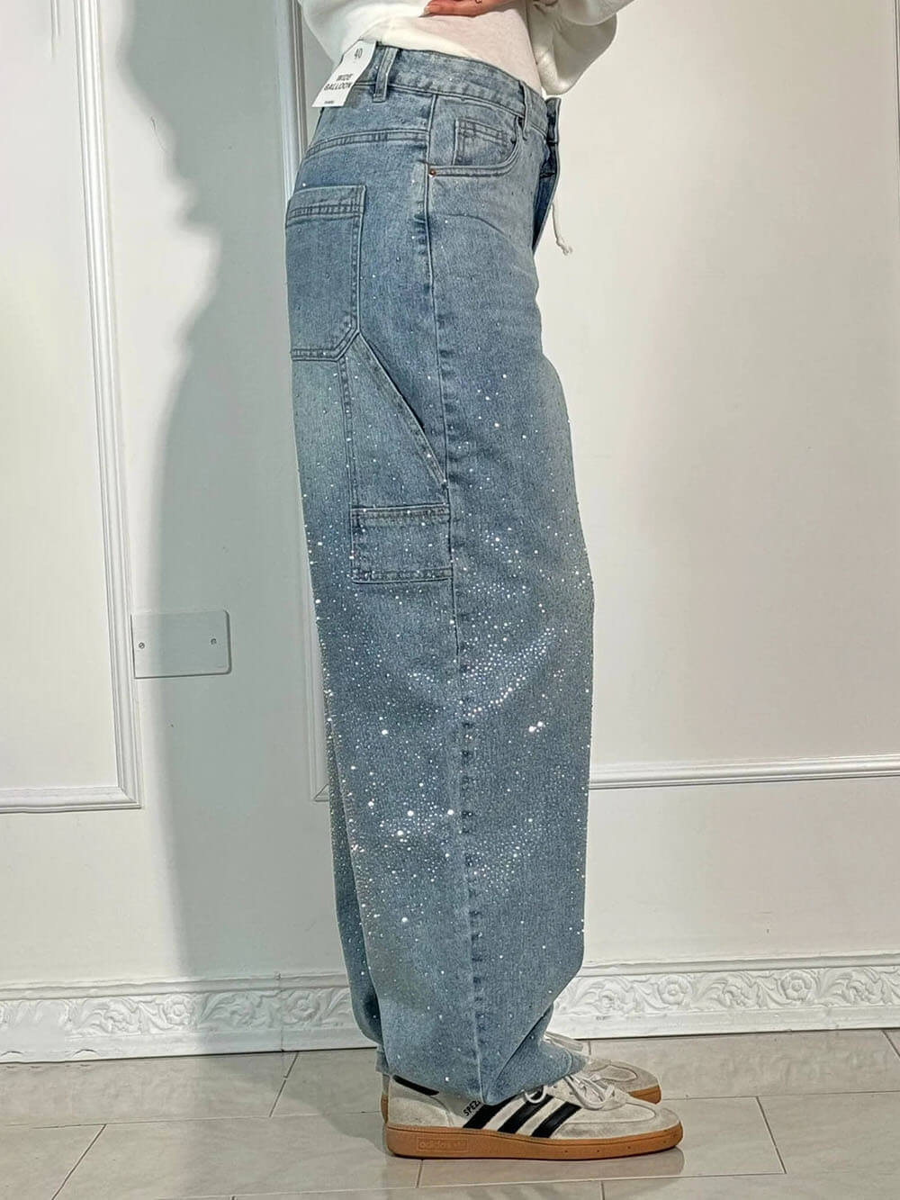 Balloon Fit Denim Jeans