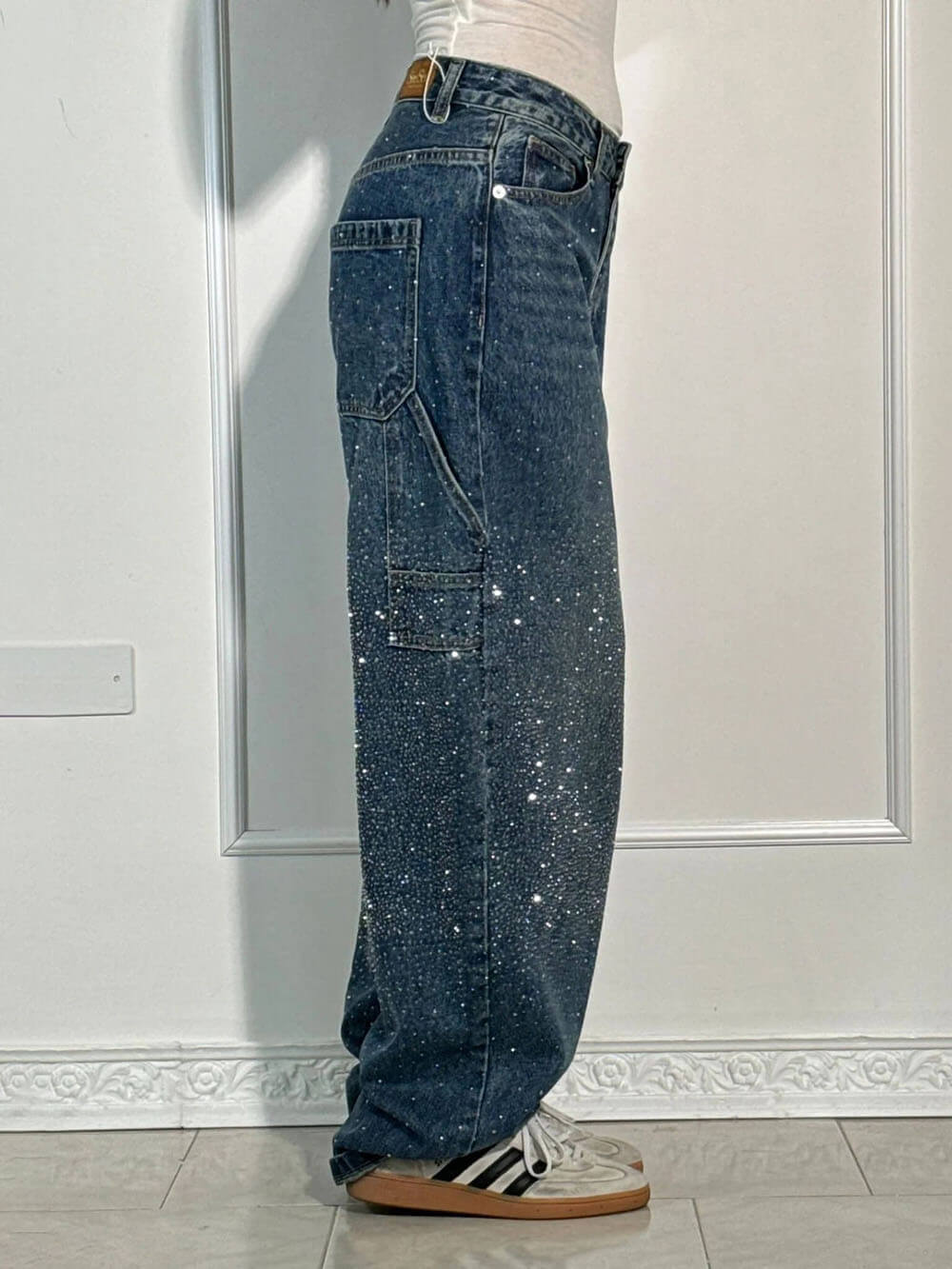 Balloon Fit Denim Jeans