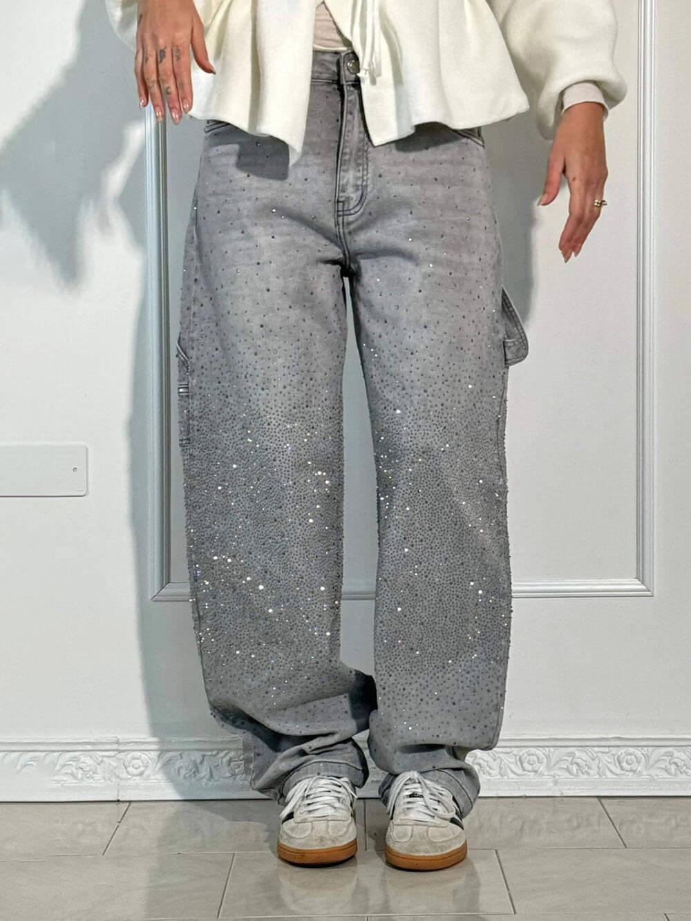 Balloon Fit Denim Jeans