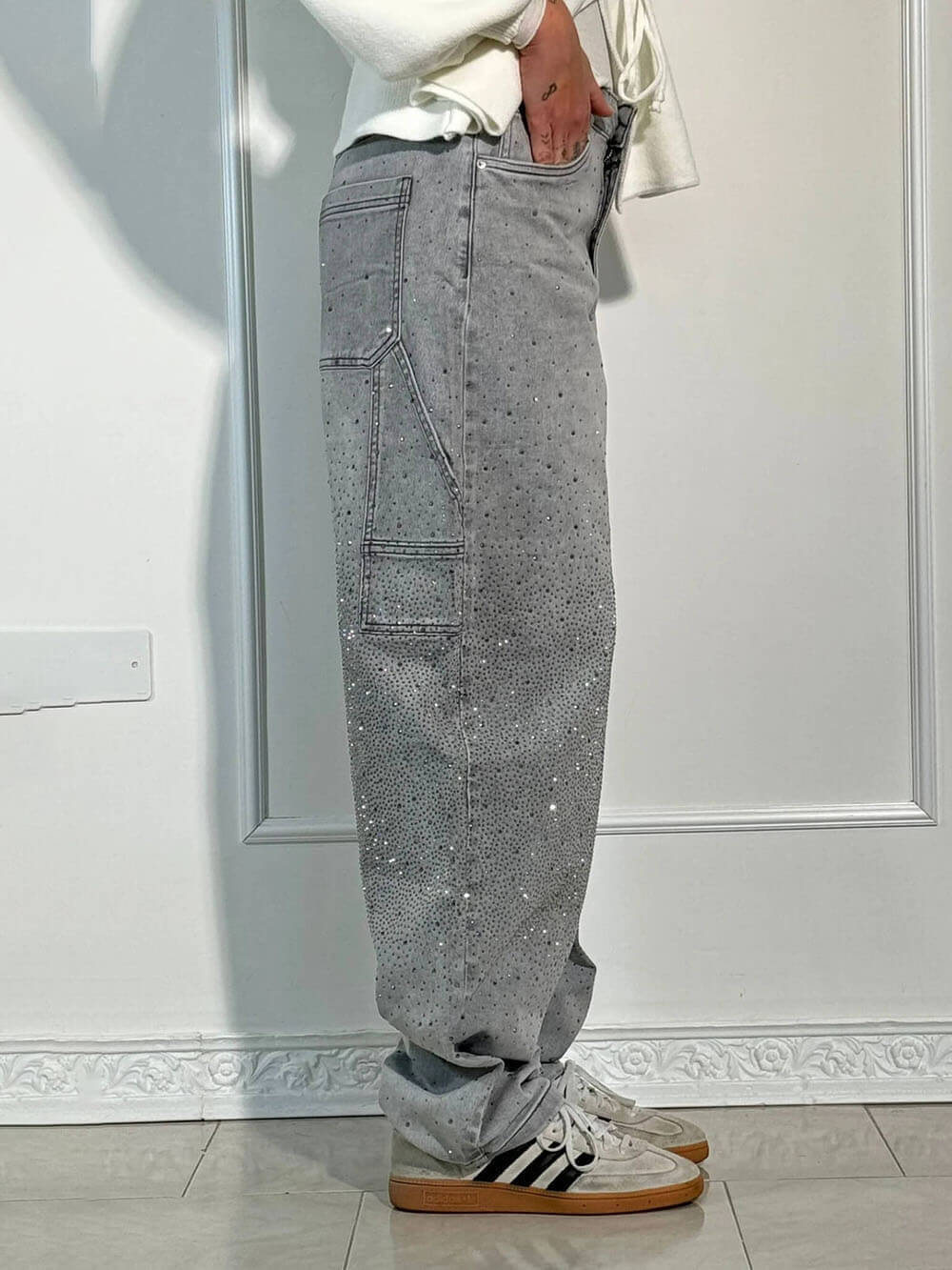 Balloon Fit Denim Jeans