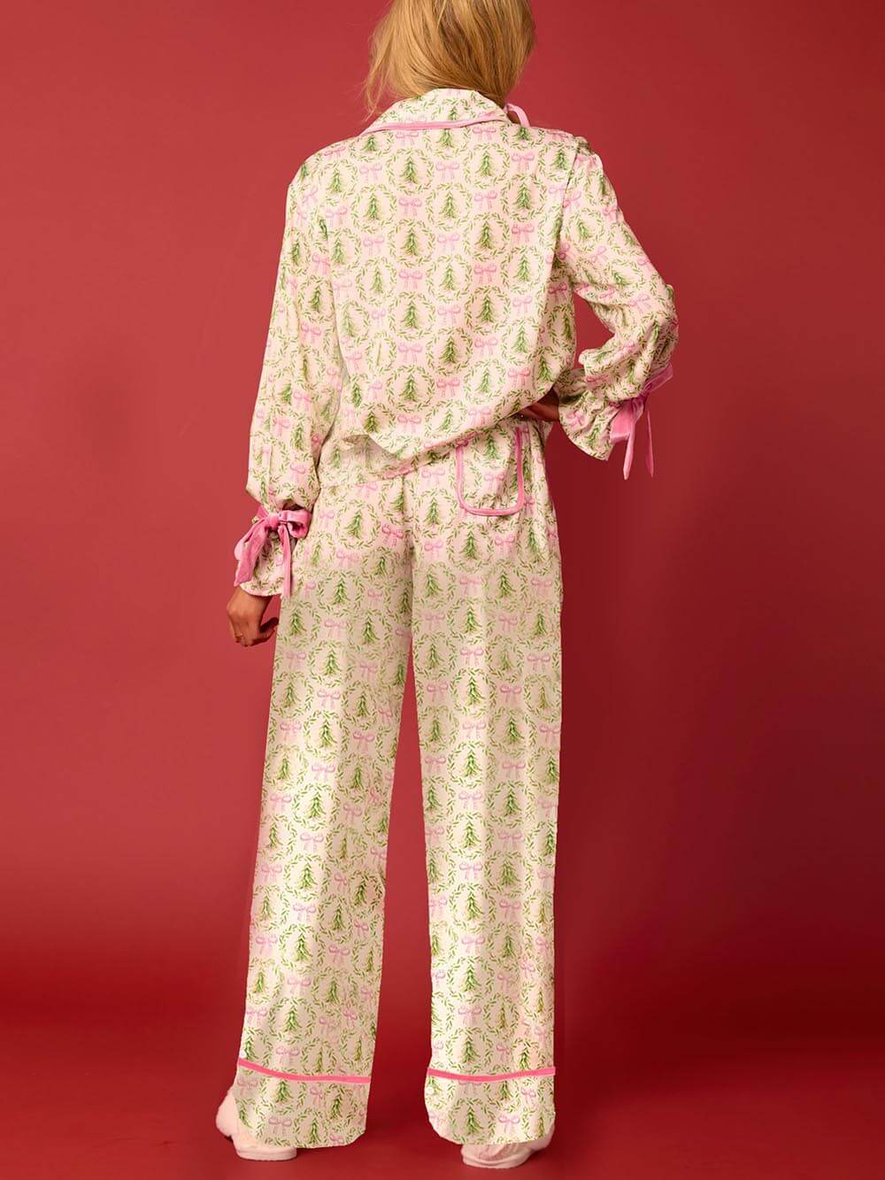 Christmas Print Loungewear Set