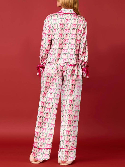 Christmas Print Loungewear Set