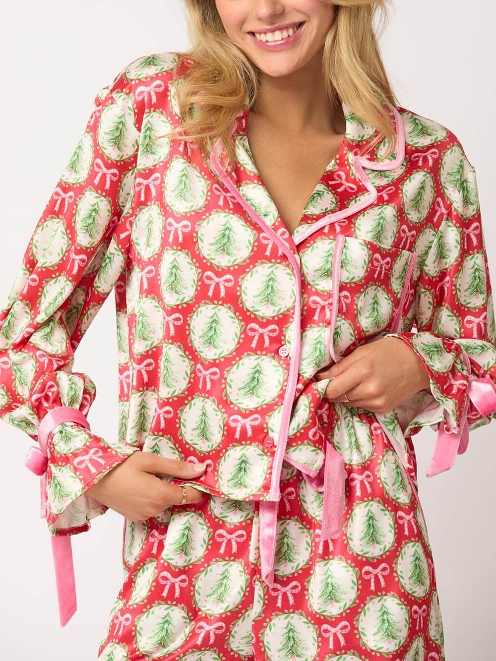 Christmas Print Loungewear Set