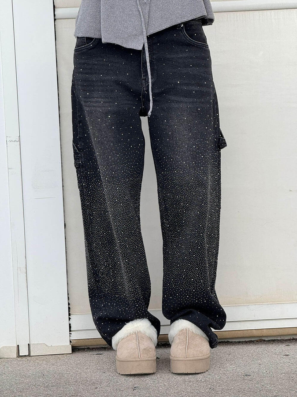 Balloon Fit Denim Jeans