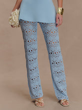 Knit Crochet Wide Leg Pants