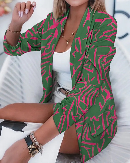 Anti-Pilling Single Breasted Blazer