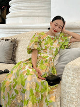 Jacquard Maxi Party Ball Gown for Women