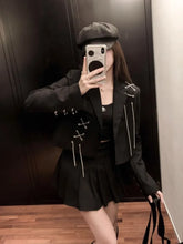Metal Chain Streetwear Blazer