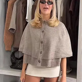 Women’s Cropped Knitted Cardigan