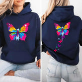 Butterfly Pattern Hoodie