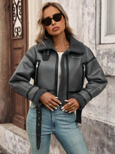 Women’s Short Aviator Coat