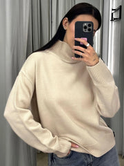 Oversize Turtleneck Sweater