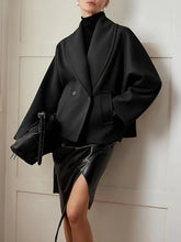 Wool Double-Breasted Pea Coat