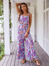 Sexy Halter Print Jumpsuit