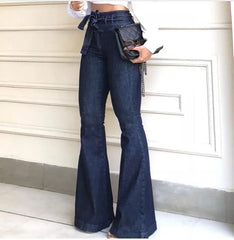 High Waist Flare Bell Jeans