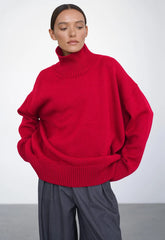 Oversize Turtleneck Sweater
