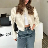 Single Breasted Pocket Jacket