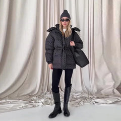 Hooded Cotton Winter Jacket