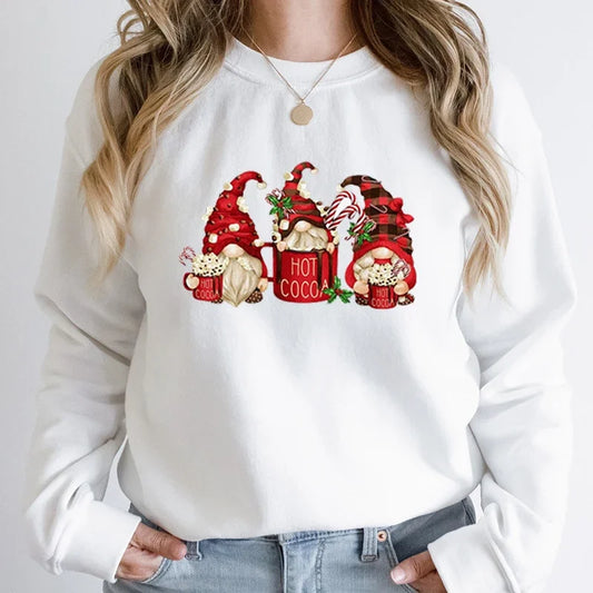 Fleece Christmas Pullover for Women
