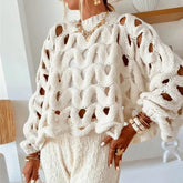 Hollow Out Knit Sweater