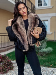 PU Leather Short Jacket