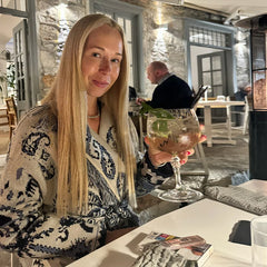 V-Neck Printed Knit Cardigan With Belt