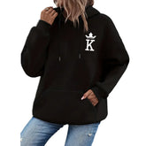 Solid Color Long Sleeve Hoodie
