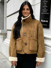 Reversible Faux Lamb Wool Jacket