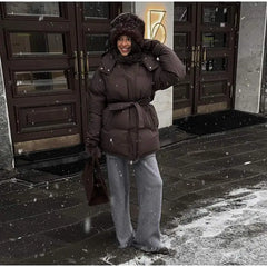 Hooded Cotton Winter Jacket