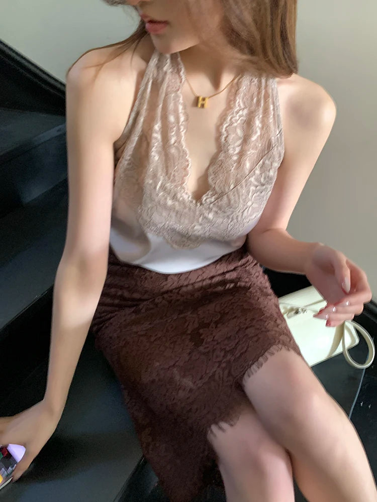 Vintage French Style Pencil Skirt