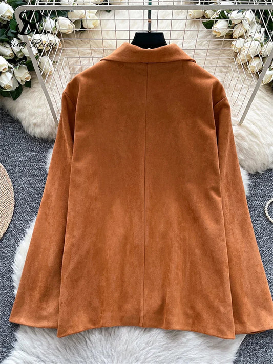 Loose Autumn Blazer Coat