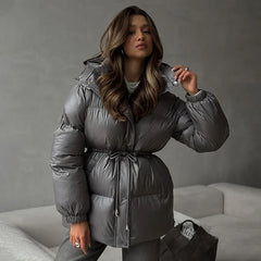 Hooded Cotton Winter Jacket