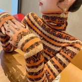 Turtleneck Knit Sweater