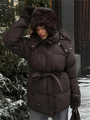 Hooded Cotton Winter Jacket