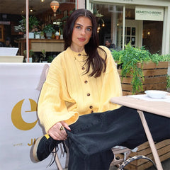 Stand Collar Solid Knit Cardigan